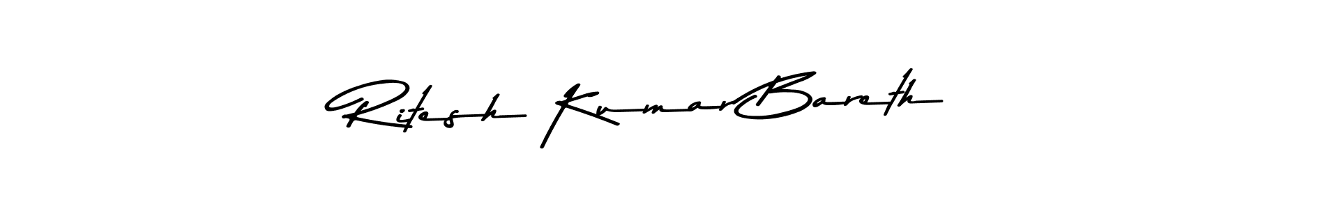 Here are the top 10 professional signature styles for the name Ritesh Kumar Bareth. These are the best autograph styles you can use for your name. Ritesh Kumar Bareth signature style 9 images and pictures png