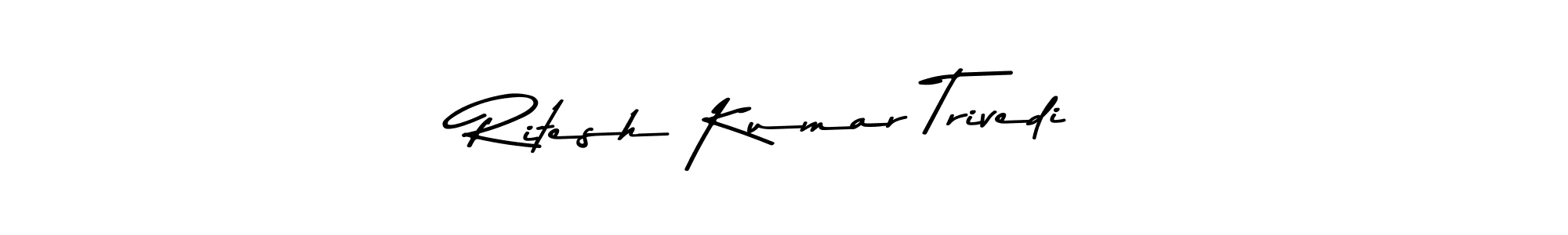 Ritesh Kumar Trivedi stylish signature style. Best Handwritten Sign (Asem Kandis PERSONAL USE) for my name. Handwritten Signature Collection Ideas for my name Ritesh Kumar Trivedi. Ritesh Kumar Trivedi signature style 9 images and pictures png