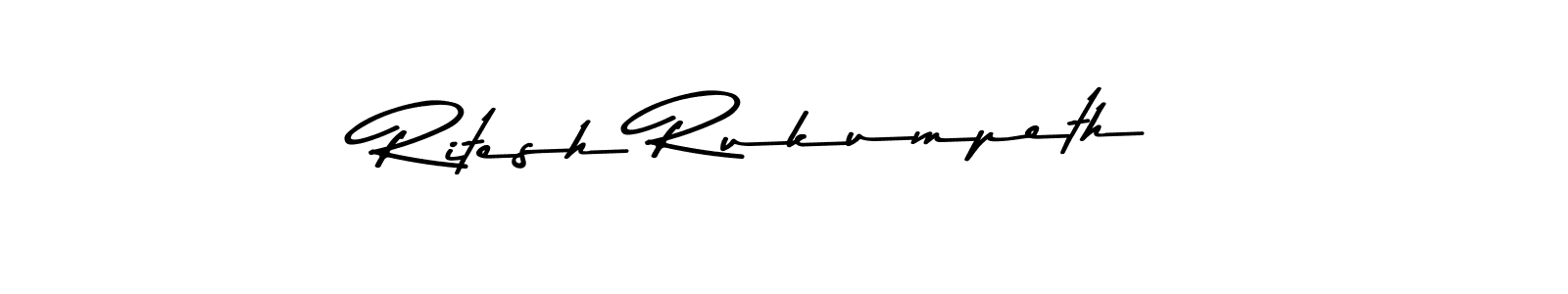 Make a beautiful signature design for name Ritesh Rukumpeth. Use this online signature maker to create a handwritten signature for free. Ritesh Rukumpeth signature style 9 images and pictures png