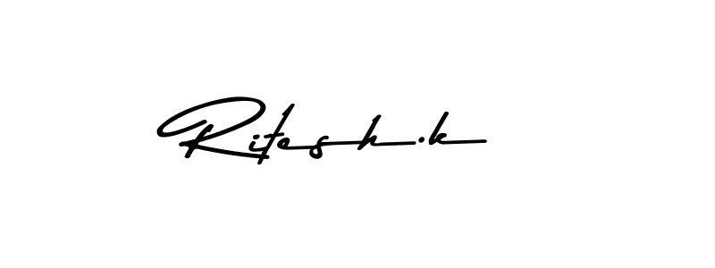 It looks lik you need a new signature style for name Ritesh.k. Design unique handwritten (Asem Kandis PERSONAL USE) signature with our free signature maker in just a few clicks. Ritesh.k signature style 9 images and pictures png