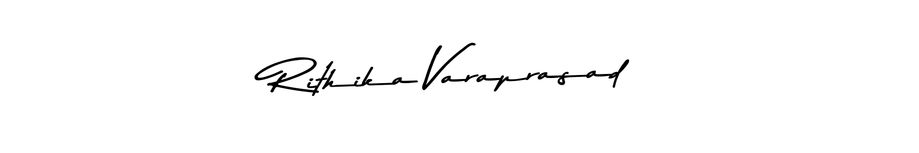 Use a signature maker to create a handwritten signature online. With this signature software, you can design (Asem Kandis PERSONAL USE) your own signature for name Rithika Varaprasad. Rithika Varaprasad signature style 9 images and pictures png