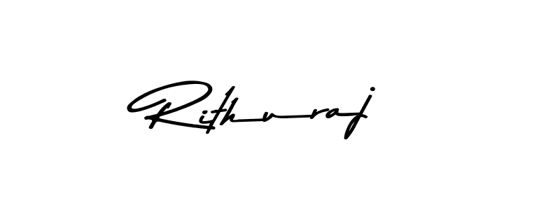 Use a signature maker to create a handwritten signature online. With this signature software, you can design (Asem Kandis PERSONAL USE) your own signature for name Rithuraj. Rithuraj signature style 9 images and pictures png