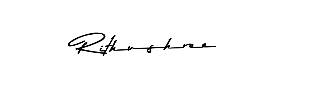 Rithushree stylish signature style. Best Handwritten Sign (Asem Kandis PERSONAL USE) for my name. Handwritten Signature Collection Ideas for my name Rithushree. Rithushree signature style 9 images and pictures png