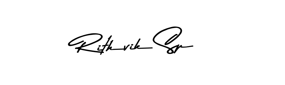 This is the best signature style for the Rithvik Sp name. Also you like these signature font (Asem Kandis PERSONAL USE). Mix name signature. Rithvik Sp signature style 9 images and pictures png