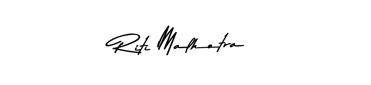 How to make Riti Malhotra signature? Asem Kandis PERSONAL USE is a professional autograph style. Create handwritten signature for Riti Malhotra name. Riti Malhotra signature style 9 images and pictures png