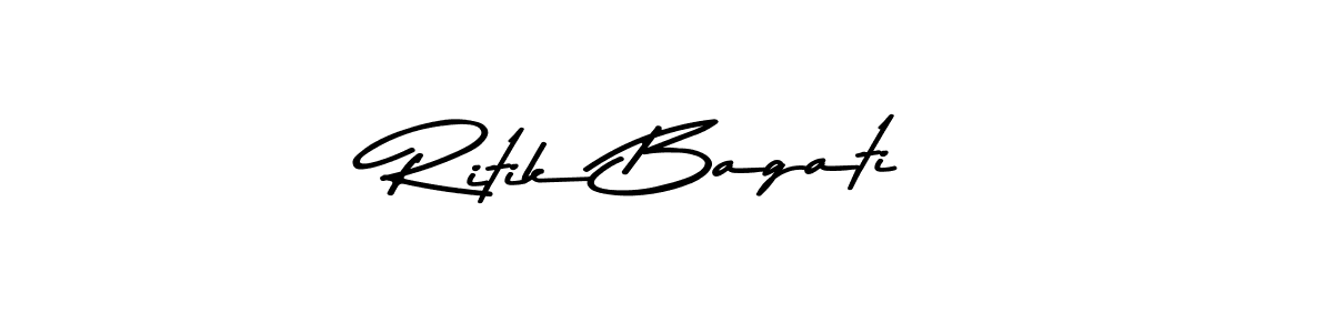 Also we have Ritik Bagati name is the best signature style. Create professional handwritten signature collection using Asem Kandis PERSONAL USE autograph style. Ritik Bagati signature style 9 images and pictures png
