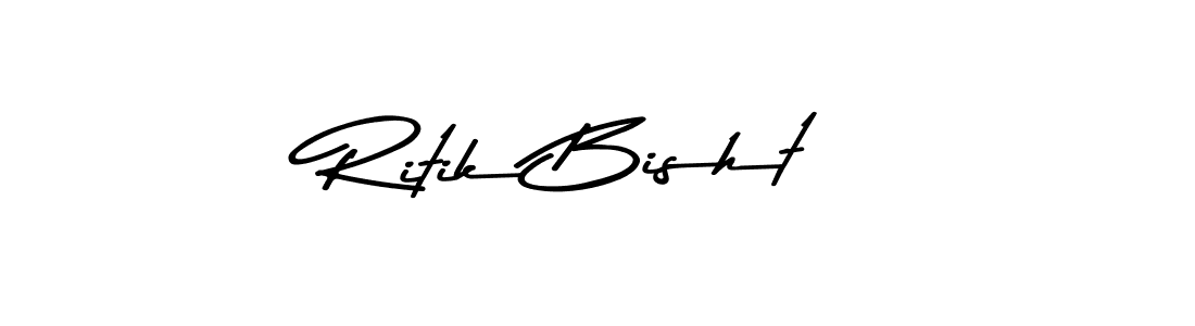 It looks lik you need a new signature style for name Ritik Bisht. Design unique handwritten (Asem Kandis PERSONAL USE) signature with our free signature maker in just a few clicks. Ritik Bisht signature style 9 images and pictures png