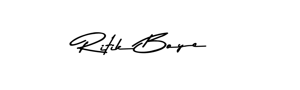 Make a beautiful signature design for name Ritik Boye. Use this online signature maker to create a handwritten signature for free. Ritik Boye signature style 9 images and pictures png