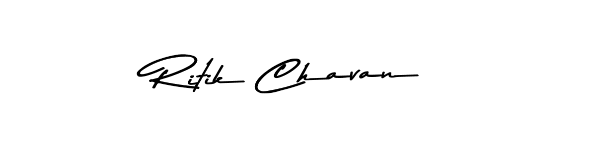 Make a beautiful signature design for name Ritik Chavan. Use this online signature maker to create a handwritten signature for free. Ritik Chavan signature style 9 images and pictures png