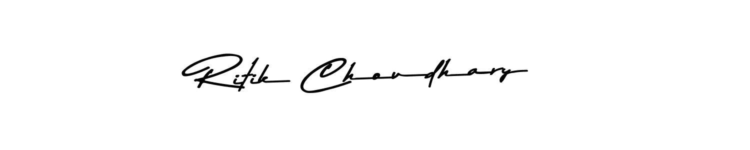 Also You can easily find your signature by using the search form. We will create Ritik Choudhary name handwritten signature images for you free of cost using Asem Kandis PERSONAL USE sign style. Ritik Choudhary signature style 9 images and pictures png