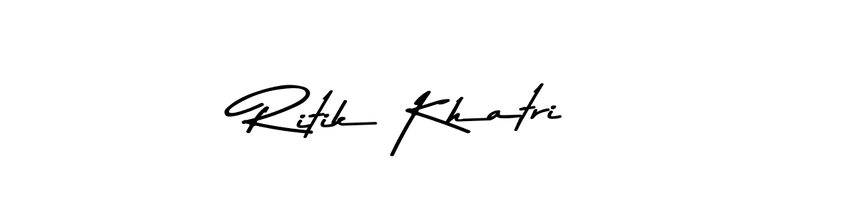 Also we have Ritik Khatri name is the best signature style. Create professional handwritten signature collection using Asem Kandis PERSONAL USE autograph style. Ritik Khatri signature style 9 images and pictures png