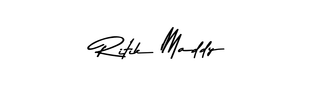 Make a beautiful signature design for name Ritik Maddy. Use this online signature maker to create a handwritten signature for free. Ritik Maddy signature style 9 images and pictures png