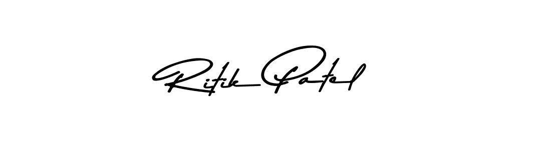Make a beautiful signature design for name Ritik Patel. Use this online signature maker to create a handwritten signature for free. Ritik Patel signature style 9 images and pictures png