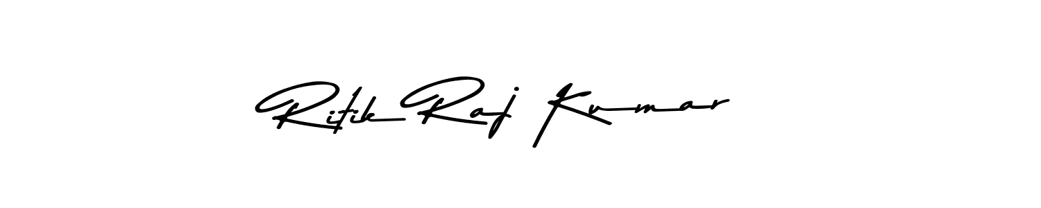 Also You can easily find your signature by using the search form. We will create Ritik Raj Kumar name handwritten signature images for you free of cost using Asem Kandis PERSONAL USE sign style. Ritik Raj Kumar signature style 9 images and pictures png