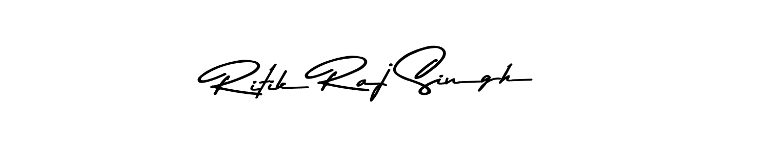 Ritik Raj Singh stylish signature style. Best Handwritten Sign (Asem Kandis PERSONAL USE) for my name. Handwritten Signature Collection Ideas for my name Ritik Raj Singh. Ritik Raj Singh signature style 9 images and pictures png