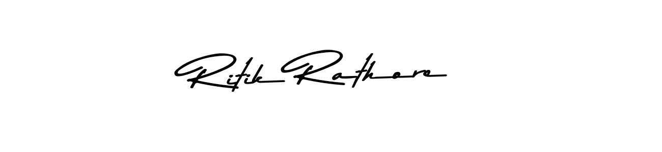 It looks lik you need a new signature style for name Ritik Rathore. Design unique handwritten (Asem Kandis PERSONAL USE) signature with our free signature maker in just a few clicks. Ritik Rathore signature style 9 images and pictures png