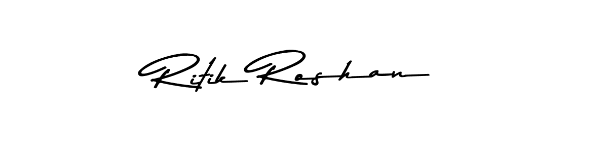 How to make Ritik Roshan signature? Asem Kandis PERSONAL USE is a professional autograph style. Create handwritten signature for Ritik Roshan name. Ritik Roshan signature style 9 images and pictures png