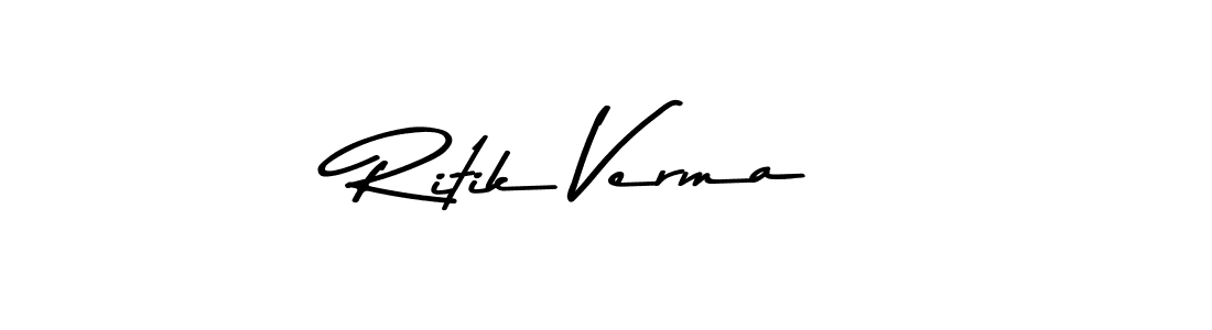 Ritik Verma stylish signature style. Best Handwritten Sign (Asem Kandis PERSONAL USE) for my name. Handwritten Signature Collection Ideas for my name Ritik Verma. Ritik Verma signature style 9 images and pictures png