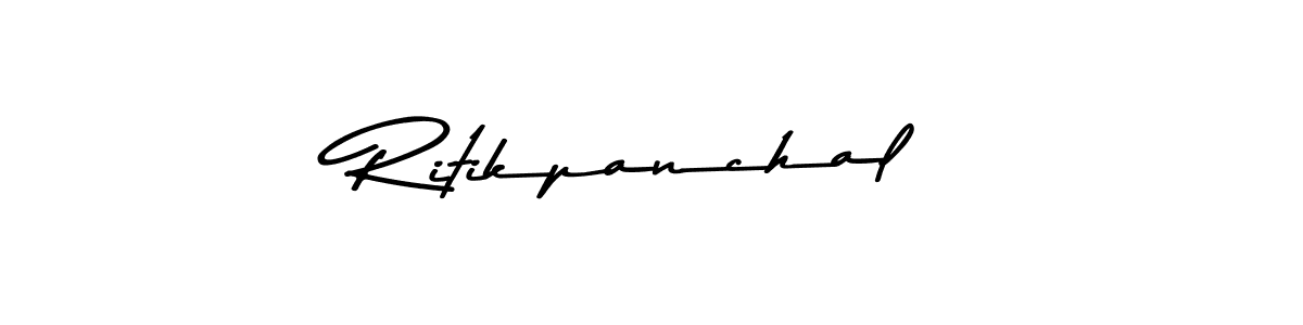 Make a beautiful signature design for name Ritikpanchal. Use this online signature maker to create a handwritten signature for free. Ritikpanchal signature style 9 images and pictures png