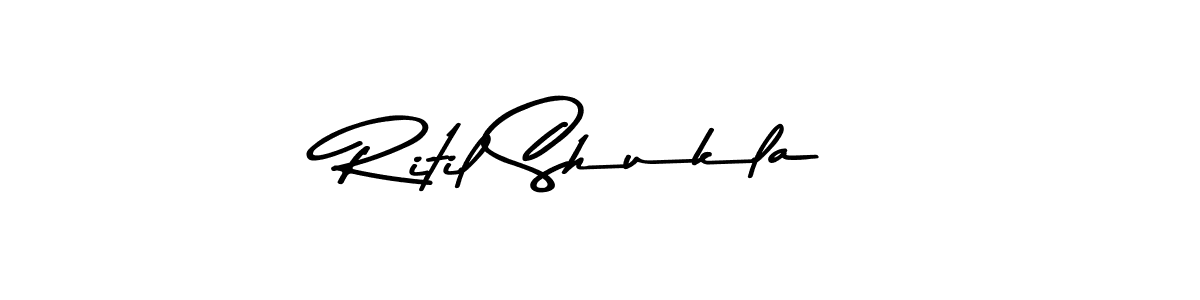 Once you've used our free online signature maker to create your best signature Asem Kandis PERSONAL USE style, it's time to enjoy all of the benefits that Ritil Shukla name signing documents. Ritil Shukla signature style 9 images and pictures png