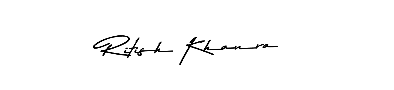 Best and Professional Signature Style for Ritish Khanra. Asem Kandis PERSONAL USE Best Signature Style Collection. Ritish Khanra signature style 9 images and pictures png