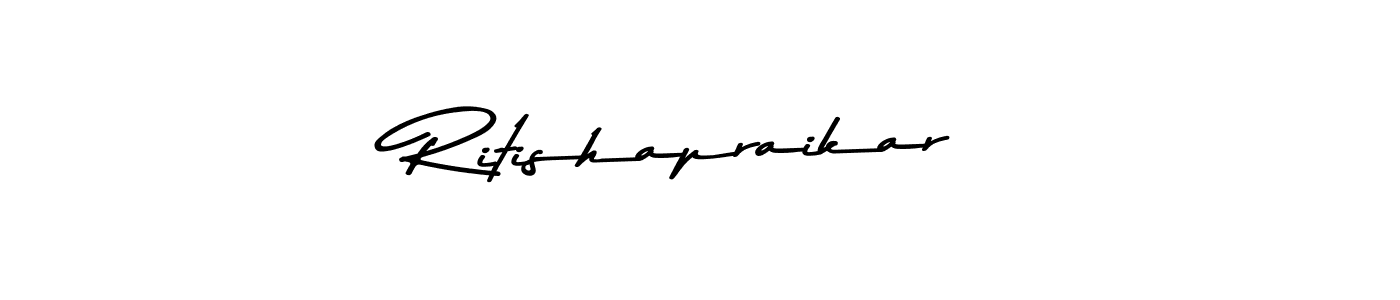 This is the best signature style for the Ritishapraikar name. Also you like these signature font (Asem Kandis PERSONAL USE). Mix name signature. Ritishapraikar signature style 9 images and pictures png