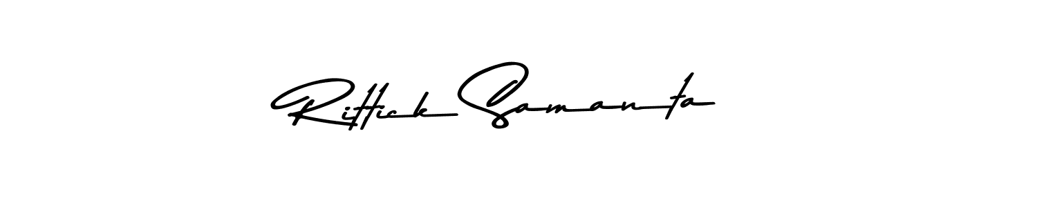 It looks lik you need a new signature style for name Rittick Samanta. Design unique handwritten (Asem Kandis PERSONAL USE) signature with our free signature maker in just a few clicks. Rittick Samanta signature style 9 images and pictures png