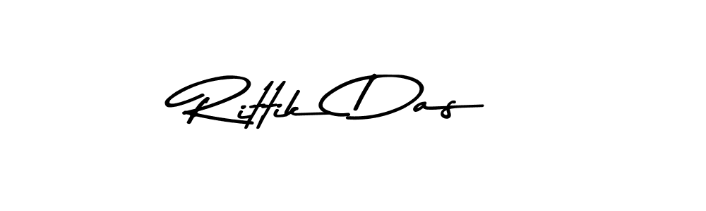Design your own signature with our free online signature maker. With this signature software, you can create a handwritten (Asem Kandis PERSONAL USE) signature for name Rittik Das. Rittik Das signature style 9 images and pictures png