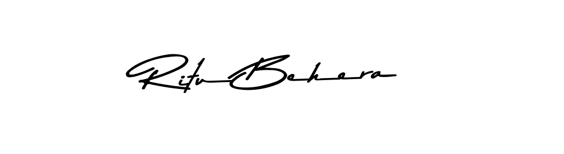 Ritu Behera stylish signature style. Best Handwritten Sign (Asem Kandis PERSONAL USE) for my name. Handwritten Signature Collection Ideas for my name Ritu Behera. Ritu Behera signature style 9 images and pictures png