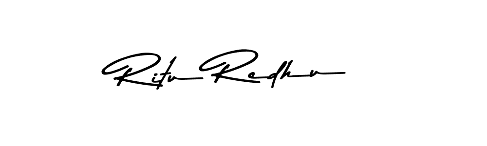 How to make Ritu Redhu signature? Asem Kandis PERSONAL USE is a professional autograph style. Create handwritten signature for Ritu Redhu name. Ritu Redhu signature style 9 images and pictures png