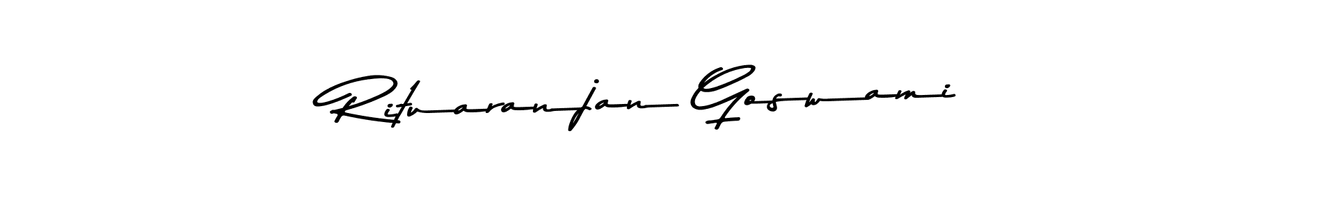 How to make Rituaranjan Goswami signature? Asem Kandis PERSONAL USE is a professional autograph style. Create handwritten signature for Rituaranjan Goswami name. Rituaranjan Goswami signature style 9 images and pictures png