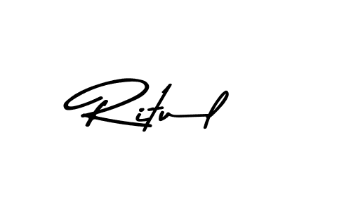 The best way (Asem Kandis PERSONAL USE) to make a short signature is to pick only two or three words in your name. The name Ritul include a total of six letters. For converting this name. Ritul signature style 9 images and pictures png