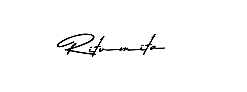 Make a beautiful signature design for name Ritumita. With this signature (Asem Kandis PERSONAL USE) style, you can create a handwritten signature for free. Ritumita signature style 9 images and pictures png