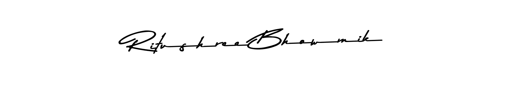 You can use this online signature creator to create a handwritten signature for the name Ritushree Bhowmik. This is the best online autograph maker. Ritushree Bhowmik signature style 9 images and pictures png
