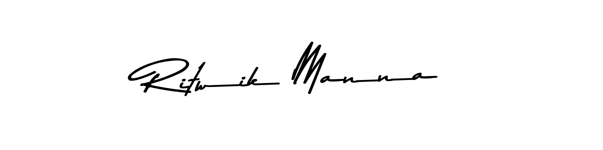 Create a beautiful signature design for name Ritwik Manna. With this signature (Asem Kandis PERSONAL USE) fonts, you can make a handwritten signature for free. Ritwik Manna signature style 9 images and pictures png
