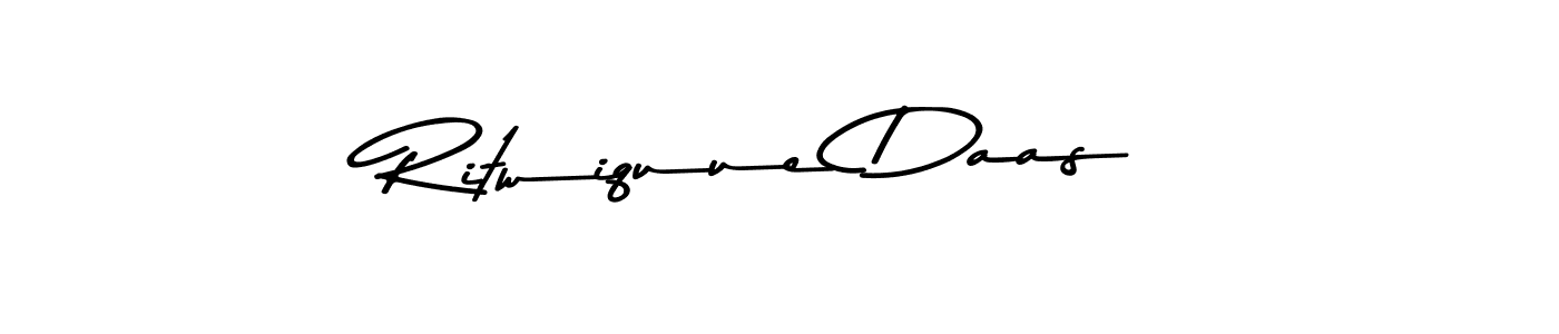 How to make Ritwiquue Daas signature? Asem Kandis PERSONAL USE is a professional autograph style. Create handwritten signature for Ritwiquue Daas name. Ritwiquue Daas signature style 9 images and pictures png