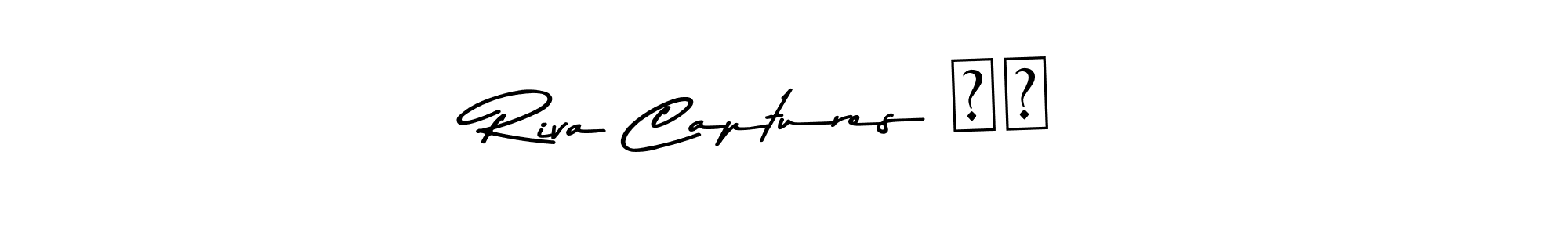 Similarly Asem Kandis PERSONAL USE is the best handwritten signature design. Signature creator online .You can use it as an online autograph creator for name Riva Captures ♾️. Riva Captures ♾️ signature style 9 images and pictures png