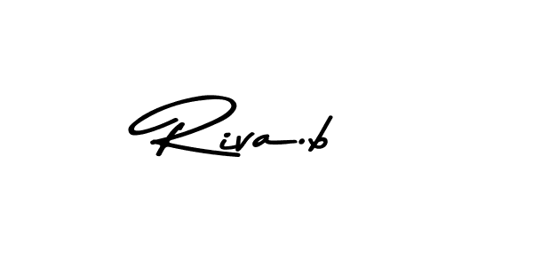 Also You can easily find your signature by using the search form. We will create Riva.b name handwritten signature images for you free of cost using Asem Kandis PERSONAL USE sign style. Riva.b signature style 9 images and pictures png
