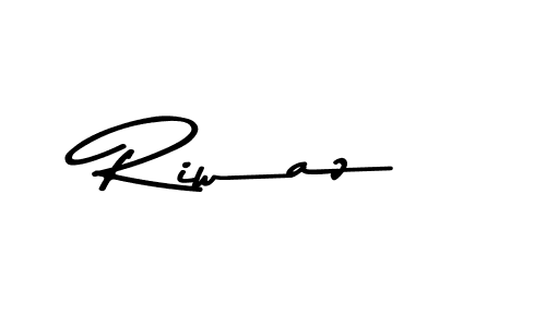 Design your own signature with our free online signature maker. With this signature software, you can create a handwritten (Asem Kandis PERSONAL USE) signature for name Riwaz. Riwaz signature style 9 images and pictures png