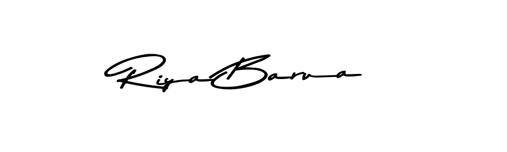Make a beautiful signature design for name Riya Barua. With this signature (Asem Kandis PERSONAL USE) style, you can create a handwritten signature for free. Riya Barua signature style 9 images and pictures png