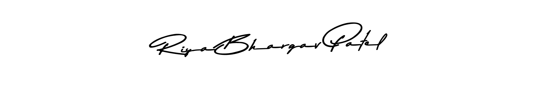Riya Bhargav Patel stylish signature style. Best Handwritten Sign (Asem Kandis PERSONAL USE) for my name. Handwritten Signature Collection Ideas for my name Riya Bhargav Patel. Riya Bhargav Patel signature style 9 images and pictures png