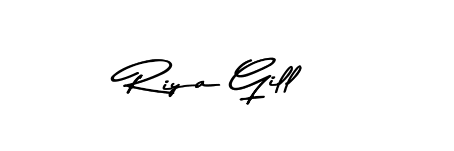 This is the best signature style for the Riya Gill name. Also you like these signature font (Asem Kandis PERSONAL USE). Mix name signature. Riya Gill signature style 9 images and pictures png
