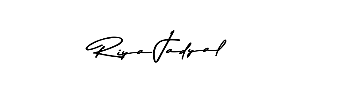 Riya Jadyal stylish signature style. Best Handwritten Sign (Asem Kandis PERSONAL USE) for my name. Handwritten Signature Collection Ideas for my name Riya Jadyal. Riya Jadyal signature style 9 images and pictures png