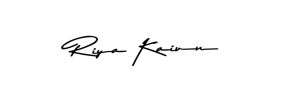 Similarly Asem Kandis PERSONAL USE is the best handwritten signature design. Signature creator online .You can use it as an online autograph creator for name Riya Kaiun. Riya Kaiun signature style 9 images and pictures png