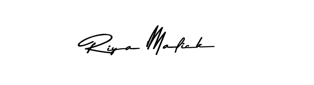 Riya Malick stylish signature style. Best Handwritten Sign (Asem Kandis PERSONAL USE) for my name. Handwritten Signature Collection Ideas for my name Riya Malick. Riya Malick signature style 9 images and pictures png