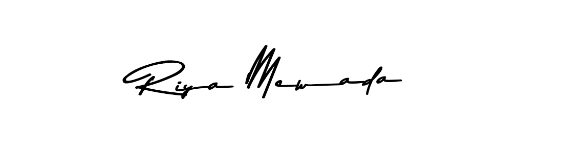 Also we have Riya Mewada name is the best signature style. Create professional handwritten signature collection using Asem Kandis PERSONAL USE autograph style. Riya Mewada signature style 9 images and pictures png