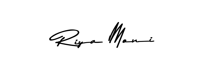 This is the best signature style for the Riya Moni name. Also you like these signature font (Asem Kandis PERSONAL USE). Mix name signature. Riya Moni signature style 9 images and pictures png