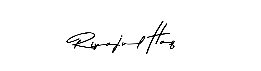 Make a beautiful signature design for name Riyajul Haq. With this signature (Asem Kandis PERSONAL USE) style, you can create a handwritten signature for free. Riyajul Haq signature style 9 images and pictures png