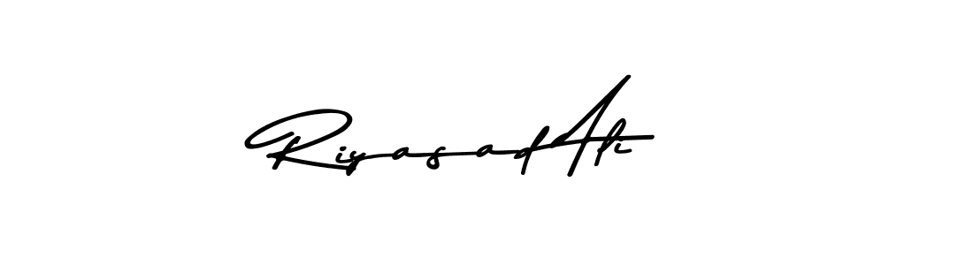 Use a signature maker to create a handwritten signature online. With this signature software, you can design (Asem Kandis PERSONAL USE) your own signature for name Riyasad Ali. Riyasad Ali signature style 9 images and pictures png