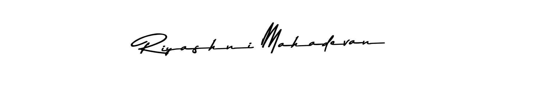 The best way (Asem Kandis PERSONAL USE) to make a short signature is to pick only two or three words in your name. The name Riyashni Mahadevan include a total of six letters. For converting this name. Riyashni Mahadevan signature style 9 images and pictures png
